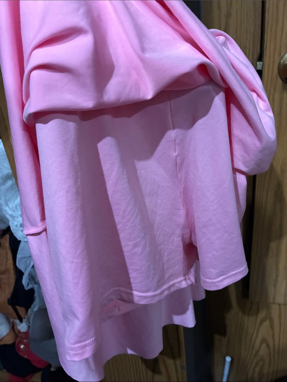Women’s Pink Pleated Skort - Picture 2 of 3